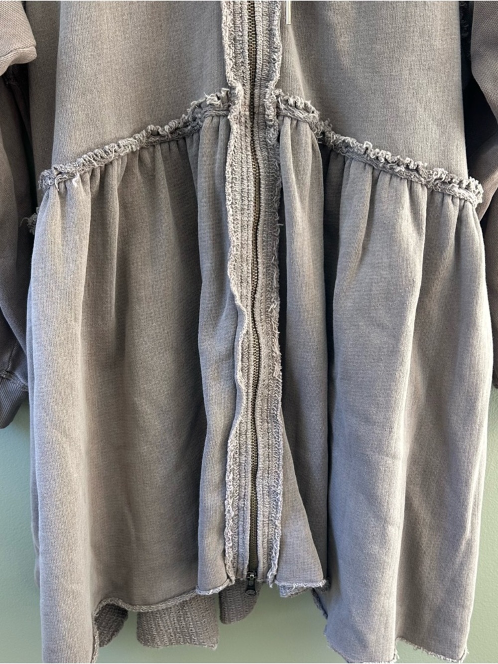 Free People Peplum Hoodie - Picture 6 of 16